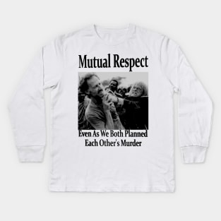 Werner Herzog and Klaus Kinski's Mutual Respect Kids Long Sleeve T-Shirt